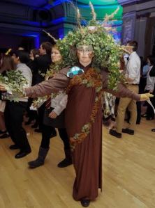 This is the Whomping Willow which Harry and Ron get caught up in during Book 2. You don't want to go anywhere near this tree.