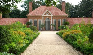 This is what the greenhouse looks like at Mount Vernon. I know it looks like a mansion. You get that.