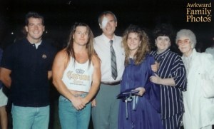 And it seems that this young woman has an interesting family worthy of a sitcom. You have to wonder what her life is like at home.