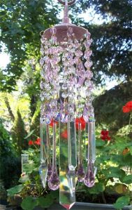 You see a lot of crystal wind chimes like these. Sure it's beautiful. But it's probably quite delicate, too.