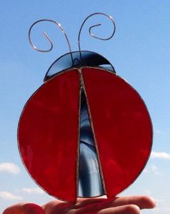 Sure real ladybugs aren't known to be adorable. But this is so cute if you ask me.