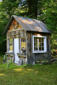 To me, it seems like a lovely garden shed. To others, it's a mere shack. To my dad, it's a waste of firewood.