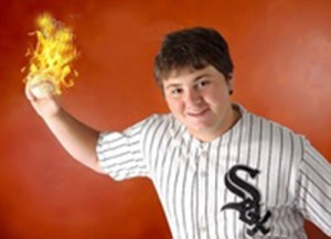 Let's just say, any sane hitter would rather strike out than hit a flaming baseball. Sure it's photoshop but still.