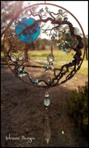 With the beads as leaves and flowers. Nevertheless, someone must've spent a lot of time on this.