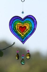 This one has the colors coming from the center. Nevertheless, it's quite beautiful.