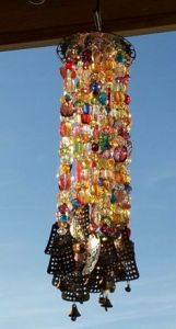 Well, the ends of these are of some folding strainer from the kitchen. If that's what they call it.