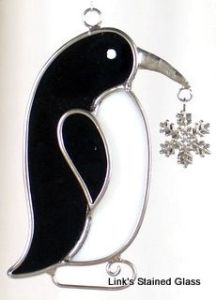 This one even has a snowflake coming from its beak. So adorable.