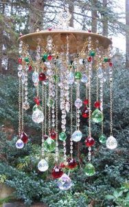 Seems like this one was made from old jewels. Well, old costume jewels. So pretty.