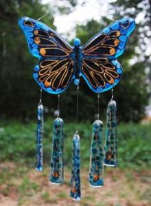 This one is so intricately done. However, it's probably made of glass. Wouldn't want this one outside.