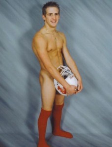 You may not hear me say this often, but I hope he's wearing a thong. Still, not a bad looking guy which disturbs me even more if I find that he's actually 17.