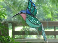 You have to love the colors on this one. If it weren't for the shine, you'd almost think the green matches the trees.