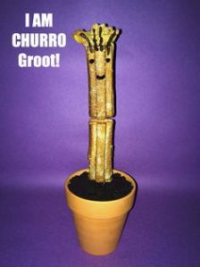 I'm sure the dirt is made from pudding and Oreos that you can dip churo Groot in. Still, this is quite clever.