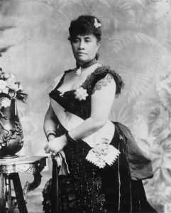 Queen Liliʻuokalani was Hawaii's first and last reigning queen as well as its last reigning monarch. In 1895, she was forcibly removed from her throne while Hawaii was annexed to the United States. Was also an accomplished author and songwriter with her “Aloha Oe” being Hawaii's state song.
