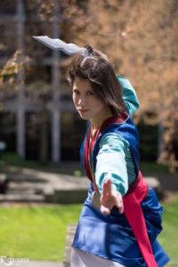 Of course, when she dressed up as a guy, she managed to keep her gender under wraps for months. And it's a wonder the other guys didn't find out when she was bathing with them.