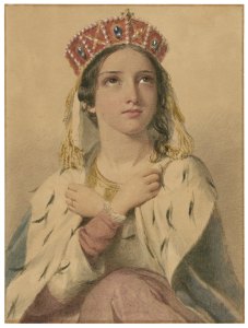 "Grief fills the room up of my absent child,/Lies in his bed, walks up and down with me,/Puts on his pretty looks, repeats his words,/Remembers me of all his gracious parts,/Stuffs out his vacant garments with his form." - Act III, Scene 4. Well, that's what happens when your try to pursue your kid's claim to the throne of England. 