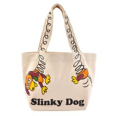 Seems like Slinky Dog is stretched out of shape. Yeah, I don't think he's in the best mood.