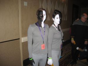 Meaning that these two fell in love despite that their planet is engulfed in a stupid civil war. From "Let That Be Your Last Battlefield."