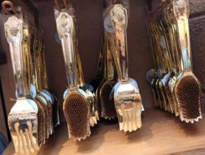 Shouldn't it be a comb? Because Ariel uses a fork as a comb even though it's really for eating.