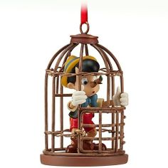 Because nothing says Merry Christmas like lying your ass off and being locked in a cage. Yeah, Pinocchio is way more disturbing than what most people remember.