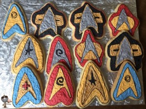 Since these cookies are of Starfleet officer insignia. Might not be for all alien tastes.