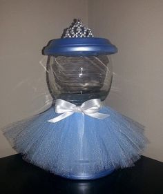 It's outfitted with its own tulle skirt so you'll surely have a ball. Like the tiara.