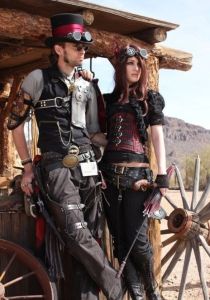 And the setting seems to prove it. Then again, they could be cosplaying for Comic Con.