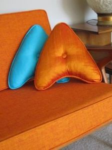 Well, as long as your couch is shiny bright orange. Then again, these would've gone great with any furniture from the original series.