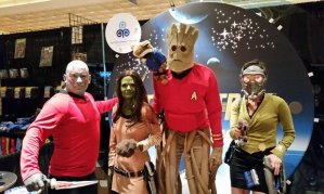 And I see that Groot has a red shirt on. Let's hope it doesn't mean anything bad. Then again, he does regenerate somehow.