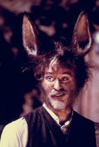 "I see their knavery: this is to make an ass of me; to fright me, if they could." - Act III, Scene 1. Well, looks like someone just did, literally.