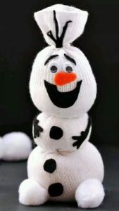 Yes, this is a sock Olaf from Frozen. And I believe he bears close resemblance to him in the movie.