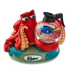 Because there's nothing better than being in a coffee pot held by an octopus. And you know what octopuses do to fish Dory's size.