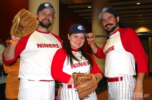 At first I didn't know what to think of this until I realized the "Niniers" reference was to Deep Space Nine. Also, giving Sisko's love of baseball, this is appropriate.