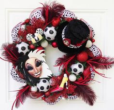 Because in 101 Dalmatians, he has a bunch of puppies kidnapped so she could make coats out of them. She also smokes and doesn't have a nice temper. Oh, and she drives like crazy.