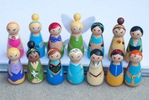 Not sure if includes all your favorite Disney heroines. But I'm sure people will enjoy them.