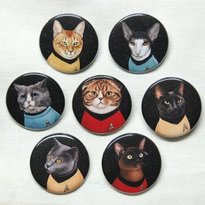 I think these cats were from some noted artist who paints scenes with cats in them. I forget her name. But these are funny.