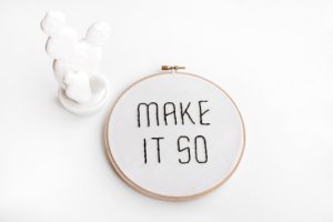 This one seems more simple to create than some of the other ones. But that's Picard's most famous words.