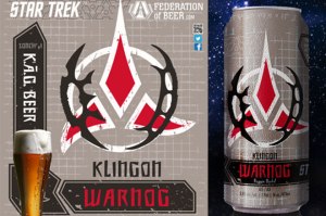And let's hope that Klingons have a very high tolerance for alcohol. Because you really don't want to be near a bunch of Klingons if they're drunk. Or angry. Or horny. Or partying.