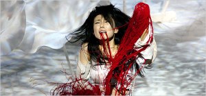 "'Tis present death I beg; and one thing more/That womanhood denies my tongue to tell: /O, keep me from their worse than killing lust,/And tumble me into some loathsome pit,/Where never man's eye may behold my body:/Do this, and be a charitable murderer." - Act II, Scene 3. Sorry, but Queen Tamora has something worse in store for you. And you'll probably won't be able to tell anyone about it.