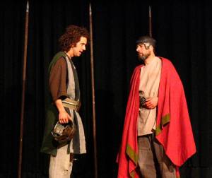 "Wisdom and goodness to the vile seem vile:/Filths savour but themselves." - Act IV, Scene 2. Sure Albany's a good guy, but he's such a wuss that he makes Edgar do work for him.