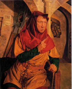 "O, that he were here to write me down — an ass! — but, masters, remember, that I am an ass; though it be not written down, yet forget not that I am an ass." - Act IV, Scene 2. Perhaps one of the few times when this guy knows what he's talking about.