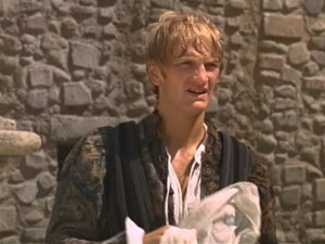 "O, then, I see Queen Mab hath been with you./She is the fairies’ midwife, and she comes/In shape no bigger than an agate-stone/On the fore-finger of an alderman,/Drawn with a team of little atomies/Athwart men’s noses as they lie asleep." - Act I, Scene 4. I'd like to tell you what he's just said. But I don't want to offend the parents reading this.