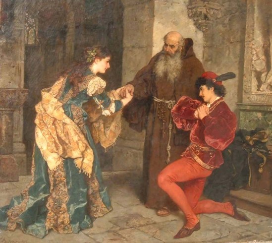 Romeo-and-Juliet-before-Father-Lawrence-Karl-Ludwig-Friedrich-Becker