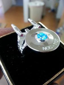 On second thought, you're probably better off to engage with a standard ring. Just to be on the safe side.