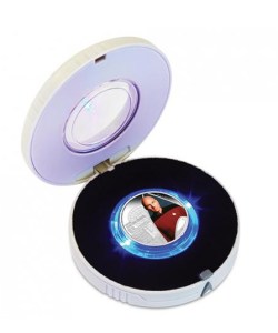 From The Robot's Pajamas: "Want a Star Trek coin? I don’t know what you’d do with it. It’s just a tiny coin with an image of Picard on it. That would get old fast. Well, at least it only costs $150 new." In other words, it's way overpriced.