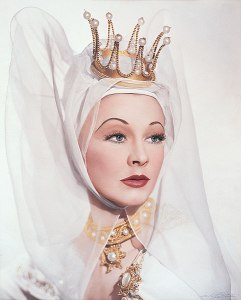 "Villain, thou know'st no law of God nor man;/No beast so fierce but knows some touch of pity." - Act I, Scene 2. I'm sure Lady Anne must find something attractive about Richard or she wouldn't have married him. Oh, by the way this is Vivien Leigh best known playing Scarlett O'Hara and Blanche DuBois.