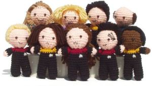 Sure it's not the best Star Trek series. But you have to admit, these are cute.