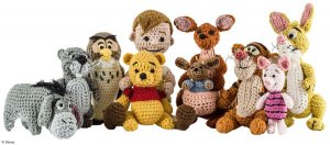 I may not care for Mickey Mouse and his friends. But I do like Winnie the Pooh. And I have to admit, these are adorable.