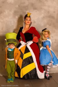 Because the Queen of Hearts tends to say, "Off with their heads!" which whenever someone makes her angry. And she tends to get irritated by the slightest upset.