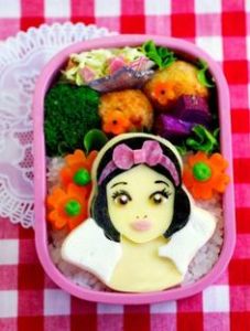 And it seems this is the first time I've seen Snow White on cheese. But she still looks adorable.