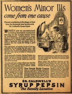 Because if a woman is cranky all day, she's probably constipated. After all, women must be angry all the time due to irregular bowel movements. What a load of sexist bullshit. 